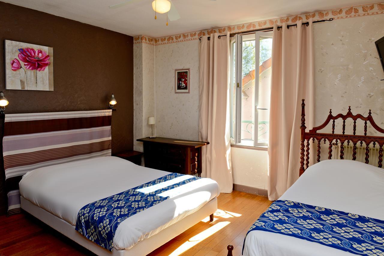 Logis Hostellerie Du Neez Gan Habitación foto